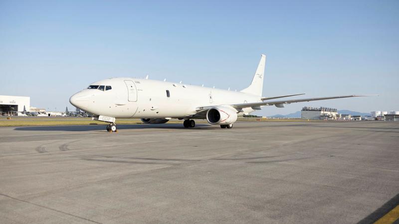 RAAF P-8A Poseidon at Marine Corps Air Station (MCAS) Iwakuni, Japan.