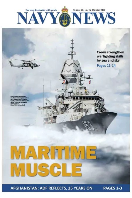 Navy Newspaper cover