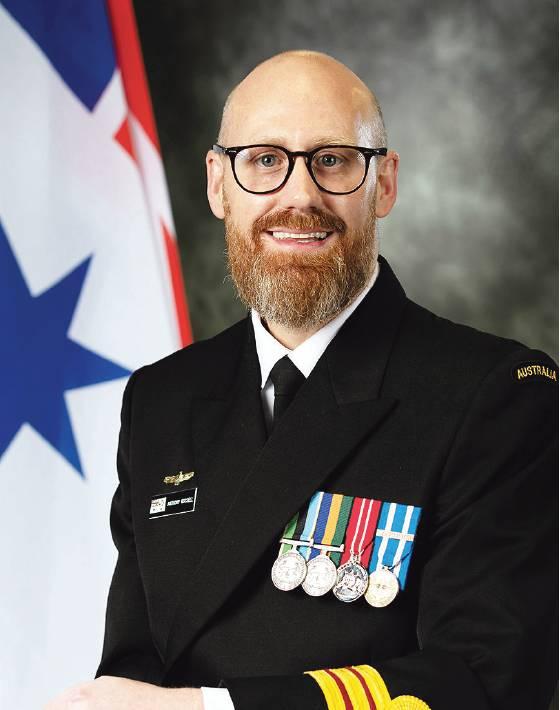 › CMDR Anthony Russell has been newly promoted as CO of the Joint Health Unit in Western Australia. Photo SMNIS Genae Kelly