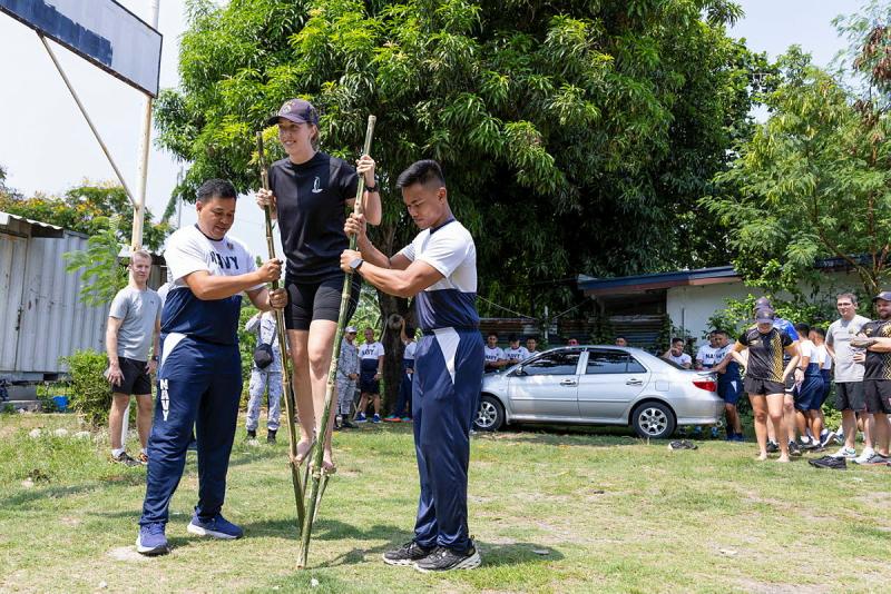 Royal Australian Navy and Philippine Navy personnel participate in Exercise LUMBAS 2026 at Naval Base Heracleo Alano and during associated bilateral activities. LUMBAS is one of the Royal Australian Navy’s longest running engagements in the region and provides an opportunity for both navies to strengthen cooperation, enhance professional knowledge and skills, and deepen people to people and cultural ties in support of maritime security and regional stability.