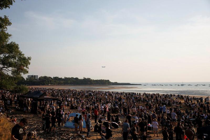 The Mindil Beach flying display occurred on 23 July 2026. The flying display is a traditional part of the Exercise Pitch Black combing international visitors from around the globe with an iconic Northern Territory location. The flying display symbolises the close relationship between Defence and Exercise Pitch Black, with the Top End community.Exercise Pitch Black 26 (PB26) is the Royal Australian Air Force’s biennial capstone, international air combat exercise with participating nations from a range of