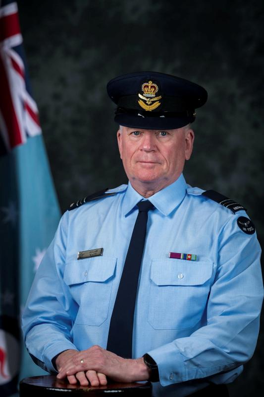 An official portrait of a military member.