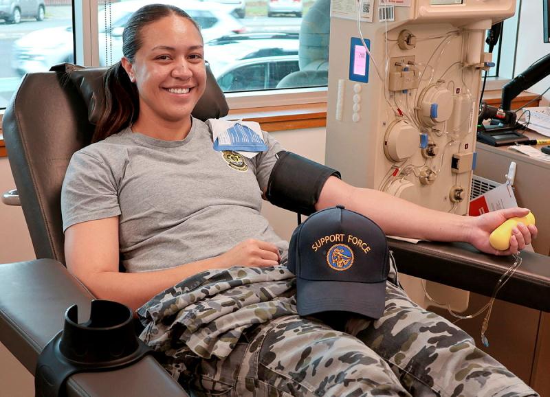 As part of the 2026 Defence Blood Drive, HMAS Cairns hosted its own blood drive with sailors arriving en masse at the local Lifeblood centre on Thursday 10 September to donate blood and plasma. Commanding Officer HMAS Cairns, Commander Andrew Thorpe, said having a dedicated day was a great way to promote donations and support the community. In its 18th year, the Defence Blood Drive runs until 30 November.